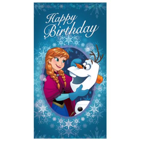 Disney Frozen Anna & Olaf Happy Birthday Card £0.99